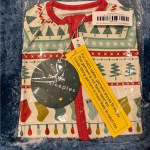 Little Sleepies Fair Isle zippy